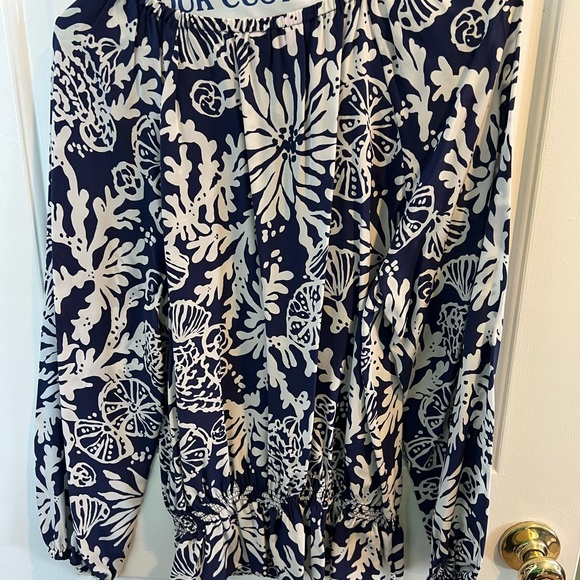 Lilly Pulitzer silk top - Picture 2 of 5